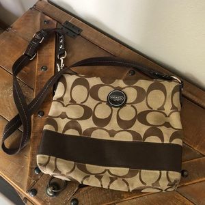 Brown Coach Crossbody